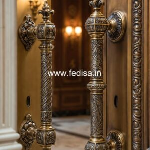 Brass Door Handle for Modern Interiors BDR-7494