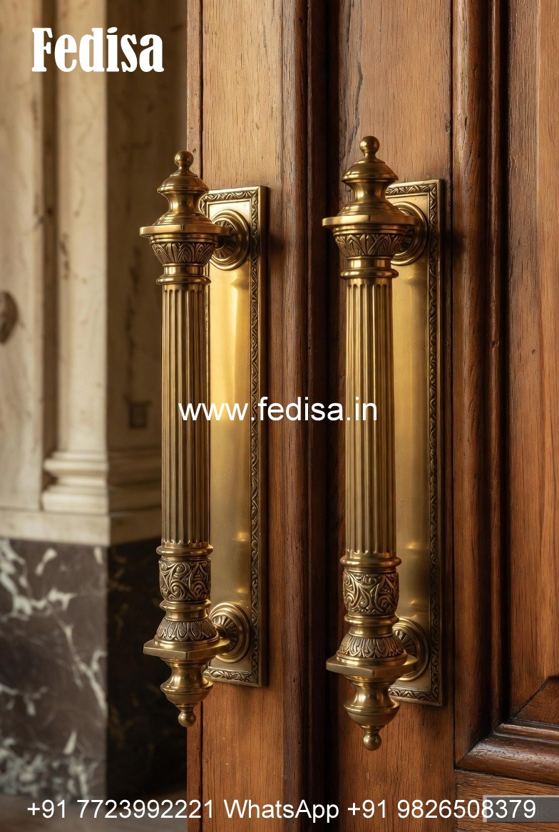 Decorative Brass Handle for Main Door BDR-7508