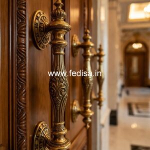 Elegant Brass Door Handle Designs BDR-7529