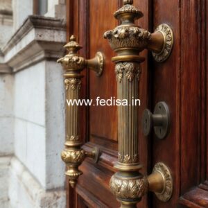Custom Brass Door Handle Manufacturer BDR-7547