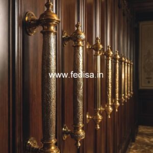 Minimalist Brass Door Handles for Modern Interiors BDR-7564