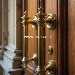 Stylish Main Door Brass Handles for Homes BDR-7572