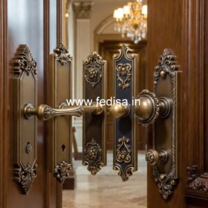 Luxury Brass Door Handles for Interior Designers BDR-7593