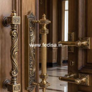 Best Brass Door Handles for Home Entry BDR-7595