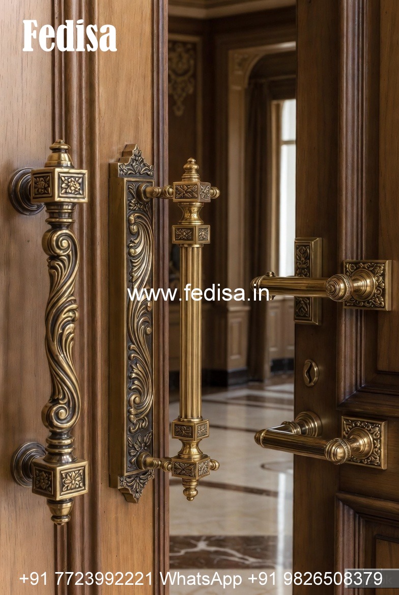 Best Brass Door Handles for Home Entry BDR-7595