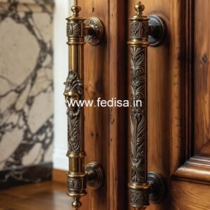 Elegant Brass Handle Designs for Doors BDR-7607