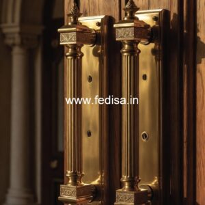Premium Brass Door Handles for Modern Villas BDR-7612