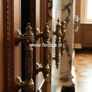 Luxury Entry Door Brass Handle Inspirations BDR-7613