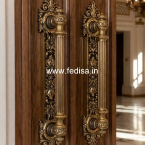 Stylish Brass Door Handles for Luxury Homes BDR-7631