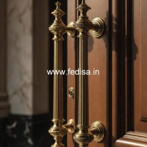 Elegant Brass Door Handles for Premium Homes BDR-7650