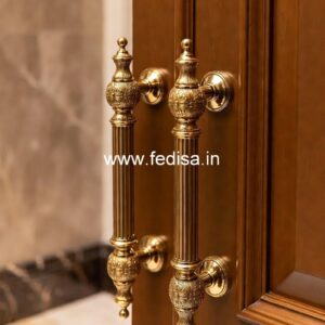 Premium Brass Door Hardware for Villas BDR-7654