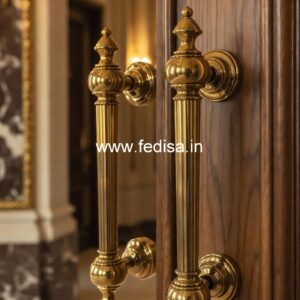 Sleek Brass Door Handle Inspirations BDR-7677