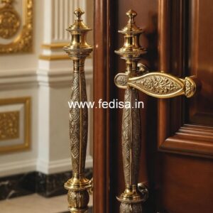 Minimalist Brass Door Hardware Designs BDR-7682