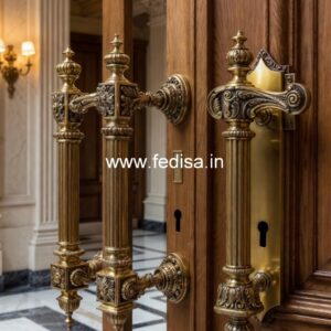 Contemporary Brass Door Handle Inspirations BDR-7683