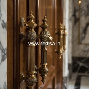 Minimal Brass Door Handle Designs BDR-7685