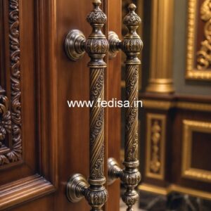 Antique Brass Handles for Wooden Doors BDR-7724
