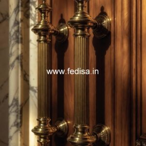 26 Stunning Brass Door Handle Designs You Must See BDR-7774