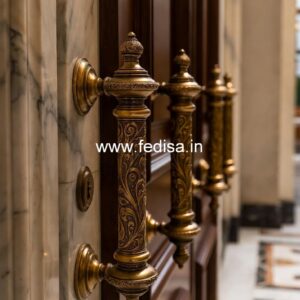 Top Brass Door Handle Ideas for Luxury Homes BDR-7775