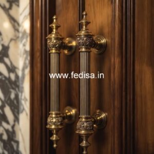 Elegant Brass Entry Door Designs BDR-7822