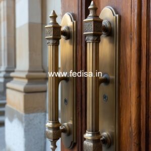 Designer Brass Door Handles for Luxury Homes BDR-7841