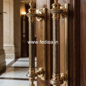 Luxury Entrance Brass Door Handle BDR-7854