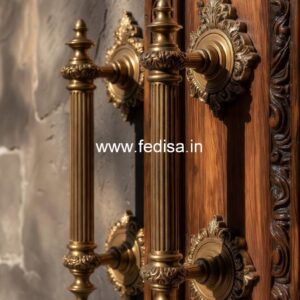 Elegant Brass Handles for Main Door BDR-7861