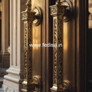 Brass Door Handle for Classic Homes BDR-7874