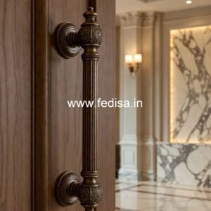 Brass Door Handle for Luxury Entry BDR-7886