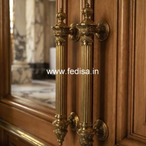 Brass Door Handle with Unique Design BDR-7928