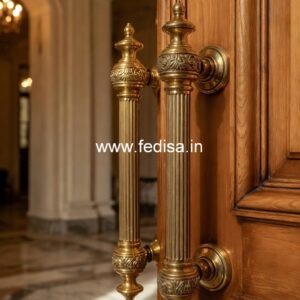 Designer Brass Door Handles for Modern Homes BDR-7943