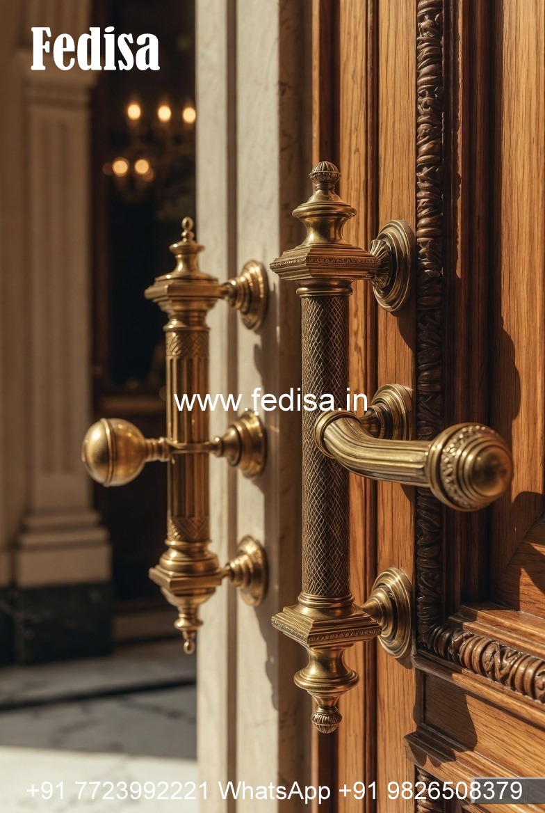 Stylish Brass Door Handles for Home Interiors BDR-7957