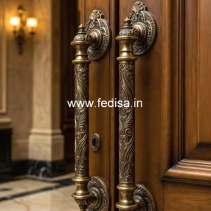 Modern Luxury Brass Door Handles for Villas BDR-7972