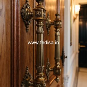 Designer Brass Pull Handles for Wooden Doors BDR-7983