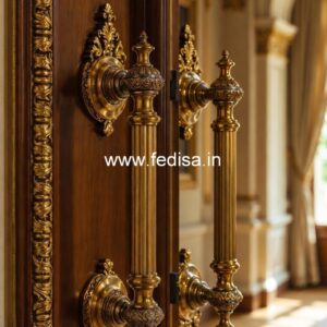 Luxury Entry Door Brass Handle Inspirations BDR-8015