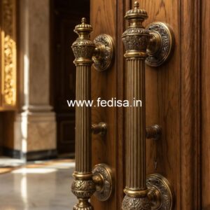 Luxury Brass Door Handle Collection 2043 BDR-8021