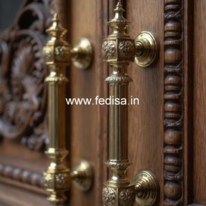 Luxury Brass Door Handle Trends BDR-8029
