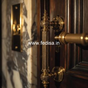 High-End Brass Handles for Entry Doors BDR-8041