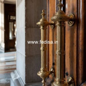 Stylish Luxury Brass Door Hardware BDR-8043