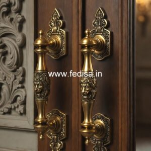 Luxury Brass Door Handle Styles BDR-8049