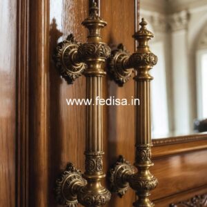 Modern Brass Door Handle Inspirations BDR-8094