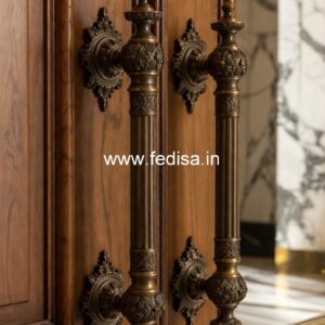 Traditional Brass Door Pull Handles BDR-8136