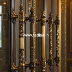 Traditional Brass Door Pull Styles BDR-8164