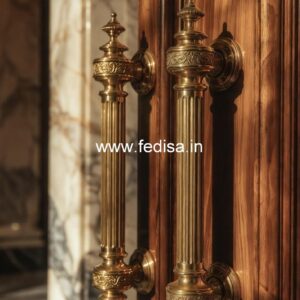Vintage Brass Door Handle Ideas BDR-8170