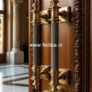 27 Stunning Brass Door Handle Designs You Must See BDR-8176