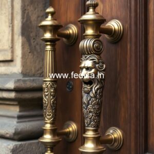 Luxury Brass Door Handle Trends to Try BDR-8191