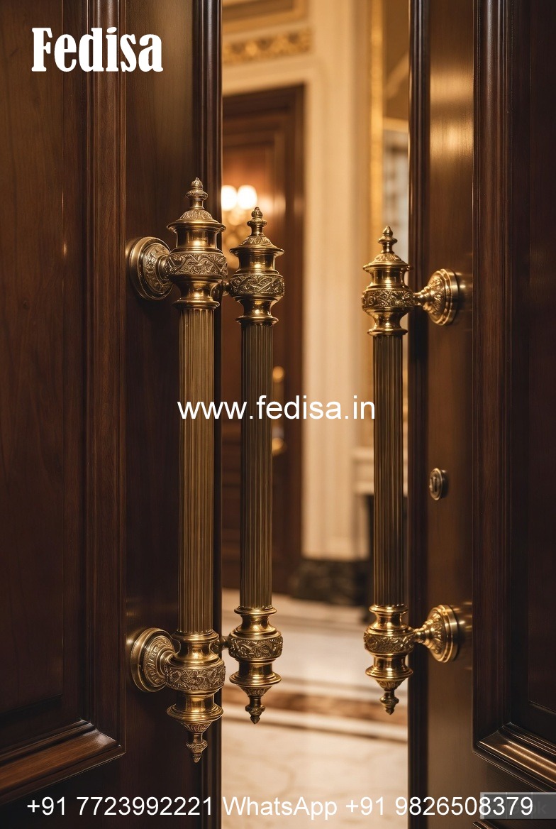 Gorgeous Brass Door Handle Styles BDR-8229