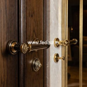 Antique Brass Door Handle Collection BDR-8239