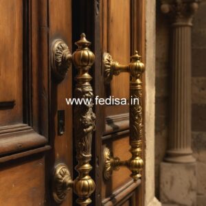 Heavy Brass Door Handle Designs India BDR-8242