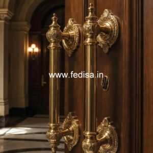 Brass Door Handle for Luxury Entry BDR-8288