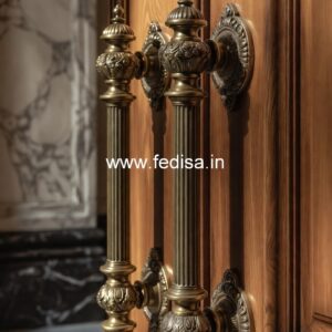Designer Brass Door Handle for Interiors BDR-8290